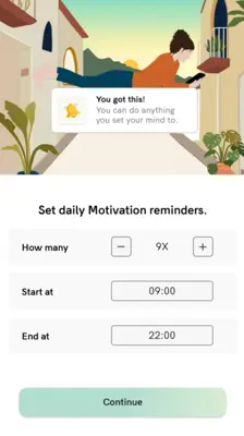 Motivation android App screenshot 1